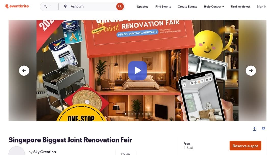Singapore Biggest Joint Renovation Fair